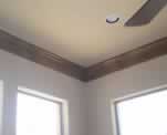 Crown Molding faux in Wood Finish